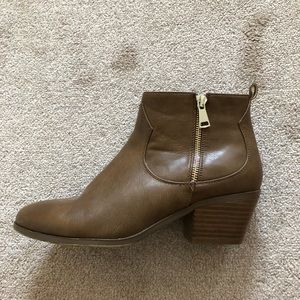 Spring Ankle Booties, Size 10